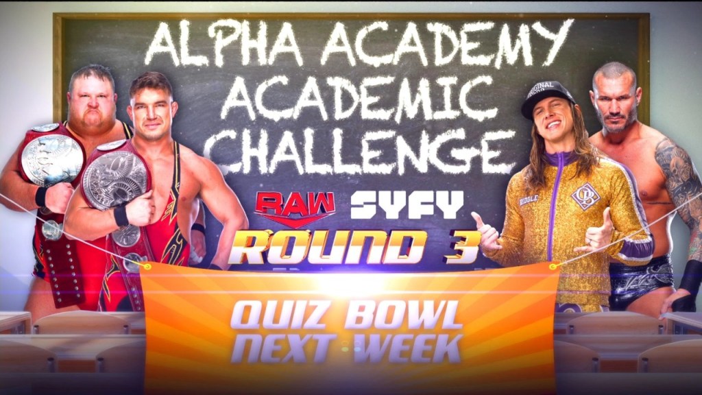 WWE Alpha Academy Academic Challenge Quiz Bowl
