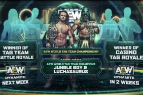 AEW Revolution Jurassic Express Tag Title Match