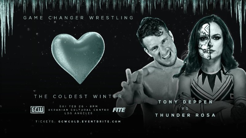 GCW Coldest Winter Thunder Rosa Tony Deppen