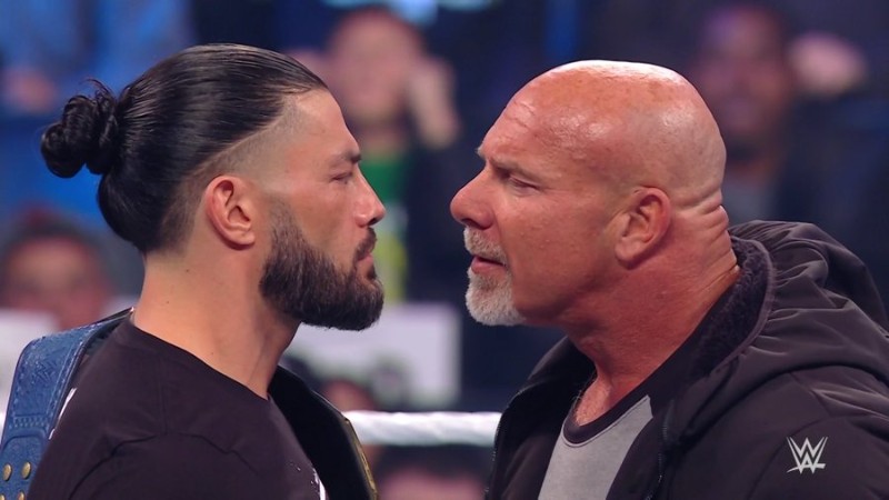 Goldberg Roman Reigns WWE SmackDown
