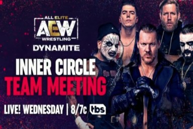 Inner Circle Team Meeting AEW Dynamite