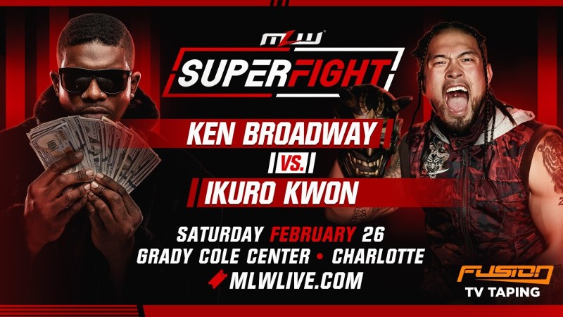 MLW SuperFight Ikuro Kwon Ken Broadway