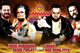 NJPW STRONG FinJuice JONAH Bad Dude Tito