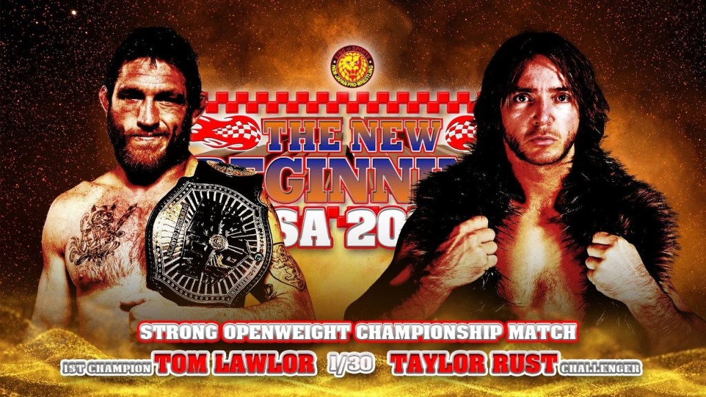 NJPW STRONG Tom Lawlor Taylor Rust