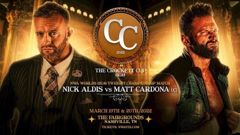 NWA Matt Cardona Nick Aldis Crockett Cup