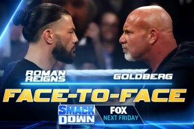 Roman Reigns Goldberg WWE SmackDown