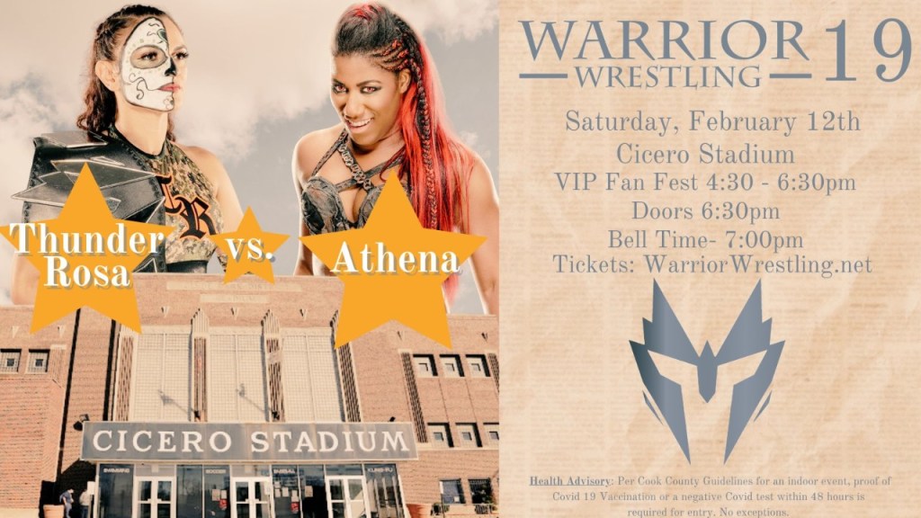 Thunder Rosa Athena Warrior Wrestling