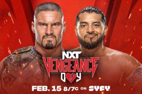 Bron Breakker & Santos Escobar NXT Championship Match at NXT Vengeance Day