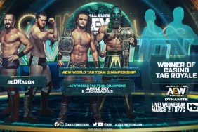 AEW Revolution Tag Team Title Match