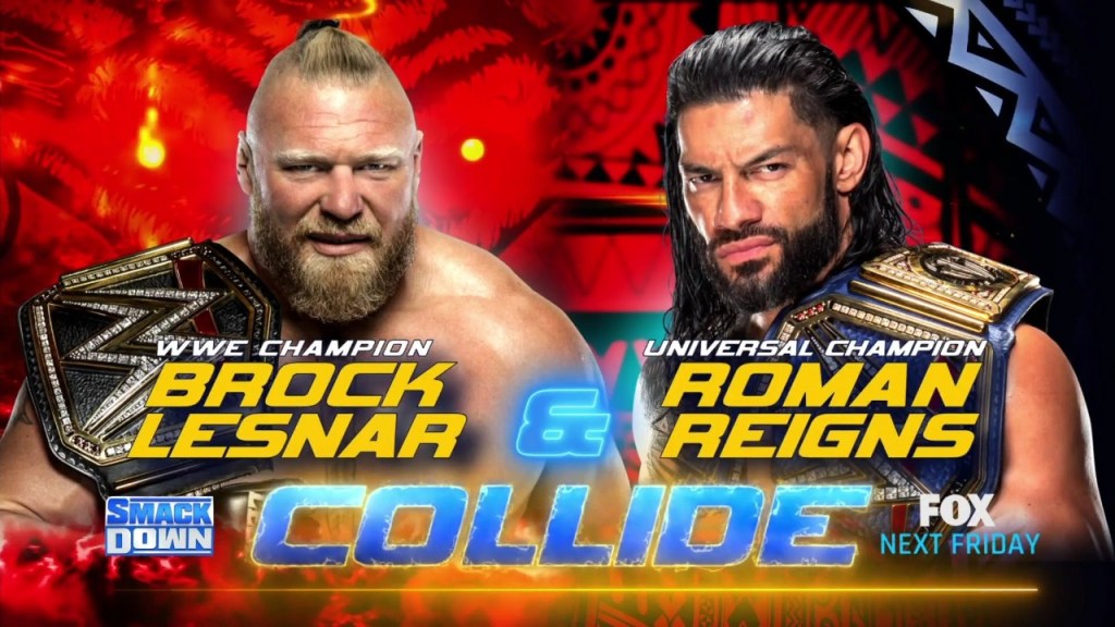Brock Lesnar Roman Reigns WWE SmackDown