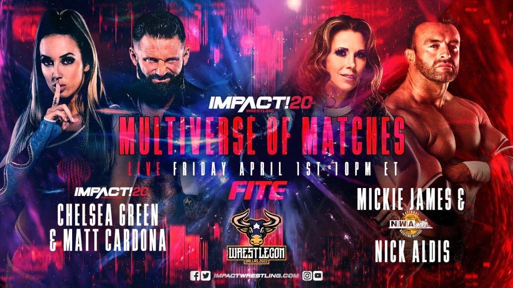 Chelsea Green and Matt Cardona vs. Mickie James and Nick Aldis