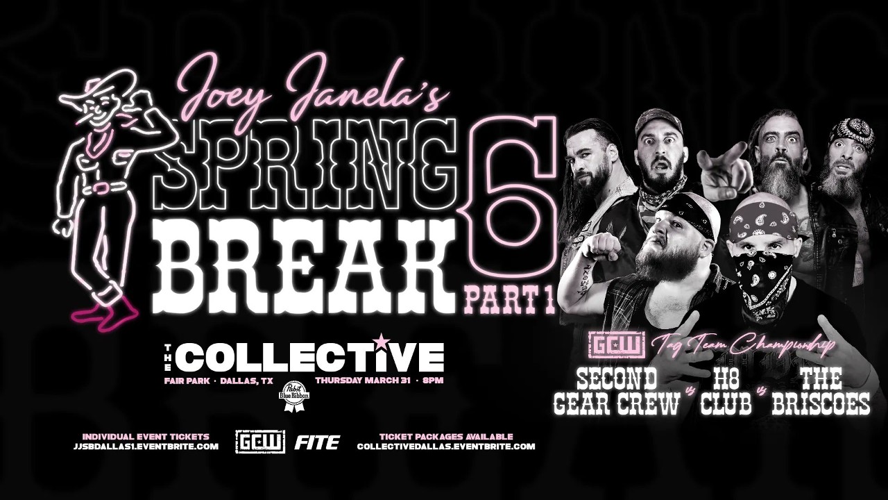 GCW Tag Title Bout Set For Joey Janela's Spring Break 6
