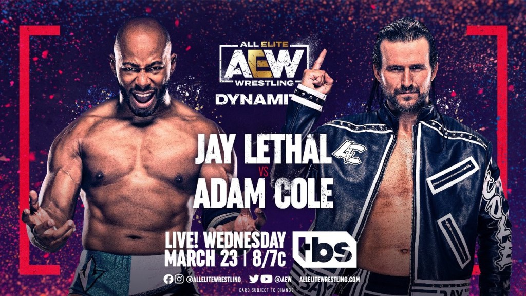 Jay Lethal Adam Cole AEW Dynamite