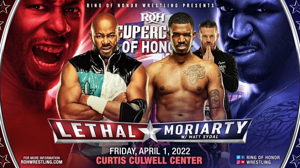 Jay Lethal Lee Moriarty ROH Supercard of Honor