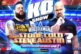 Kevin Owens Steve Austin WWE WrestleMania 38