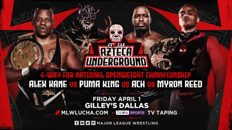 MLW National Openweight Title Bout Set For MLW Azteca Underground