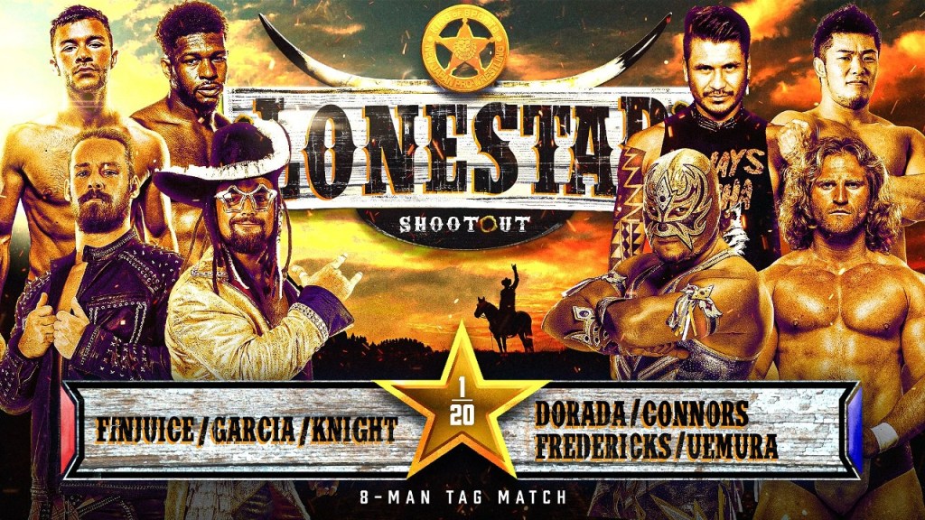 NJPW Lonestar Shootout Daniel Garcia FinJuice