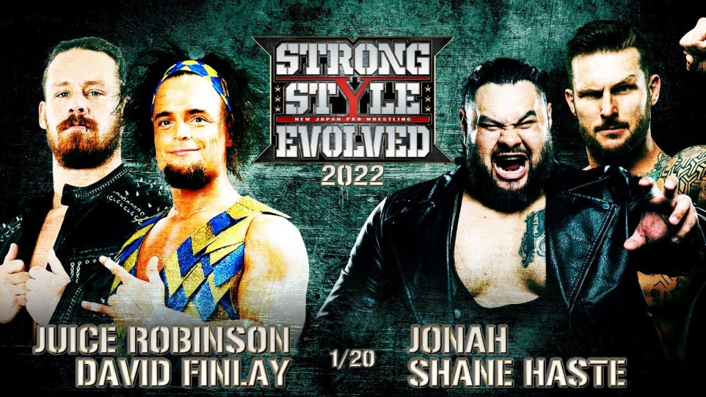 NJPW STRONG Style Evolved Shane Haste Big Damo
