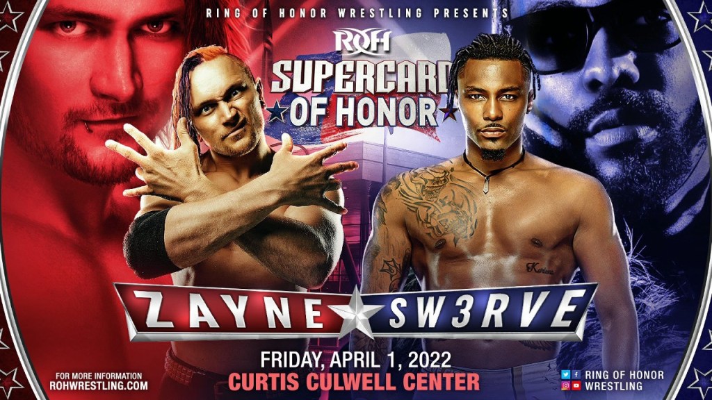 ROH Supercard of Honor Alex Zayne Sw3rve