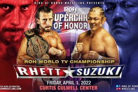 Rhett Titus Minoru Suzuki ROH Supercard Of Honor