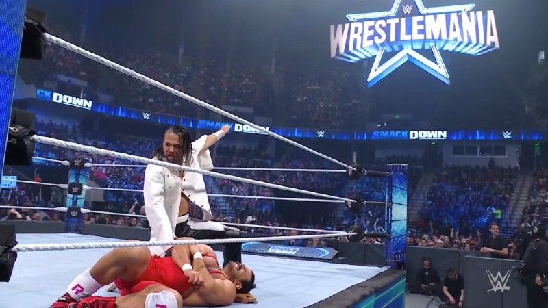 Shinsuke Nakamura Rick Boogs WWE WrestleMania 38