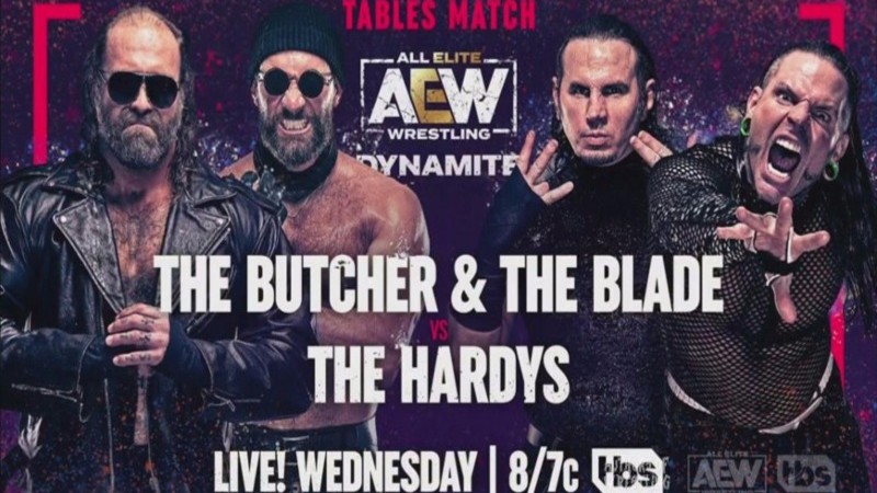 The Hardys Butcher And The Blade AEW Dynamite