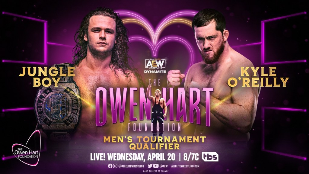 AEW Dynamite Owen Hart Foundation Tournament Kyle O'Reilly Jungle Boy(1)
