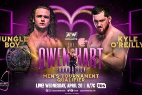 AEW Dynamite Owen Hart Foundation Tournament Kyle O'Reilly Jungle Boy(1)