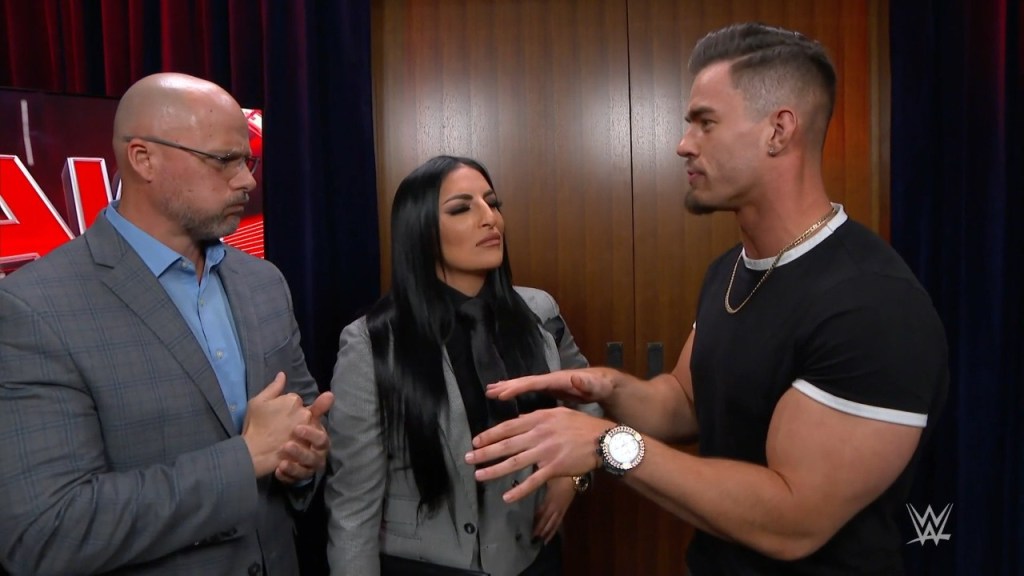 Austin Theory WWE RAW