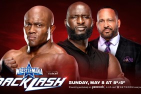 Bobby Lashley Omos WWE WrestleMania Backlash
