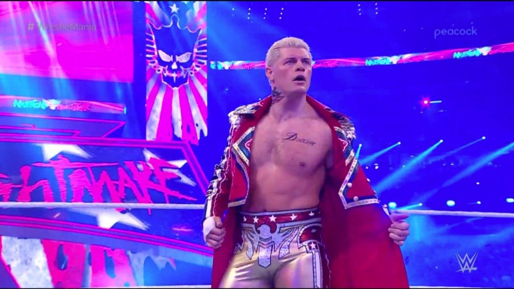 Cody Rhodes WWE WrestleMania 38