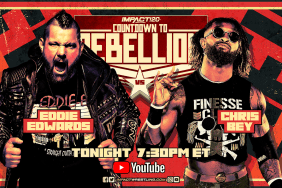 Jonathan Gresham Eddie Edwards Chris Bey IMPACT Rebellion