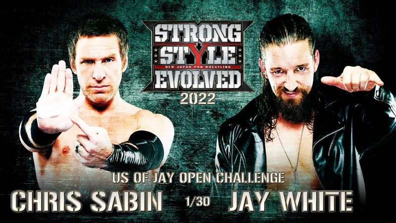 Jay White Chris Sabin NJPW STRONG