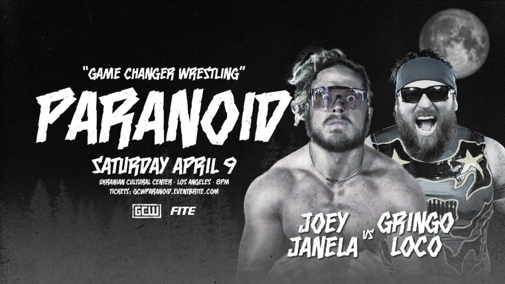 Joey Janela Gringo Loco GCW Paranoid
