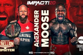Josh Alexander Moose IMPACT Wrestling