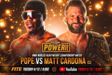 NWA Powerrr Pope Matt Cardona
