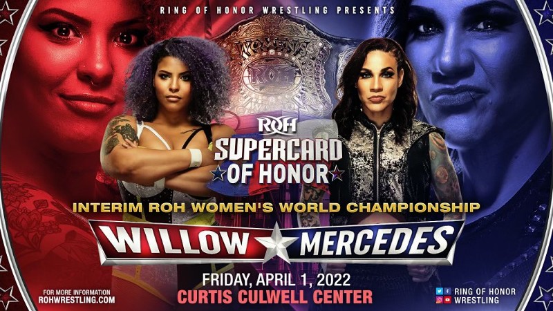 ROH Supercard of Honor Willow Mercedes Martinez