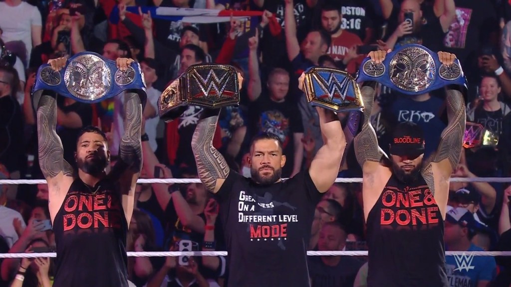 Roman Reigns The Usos WWE RAW