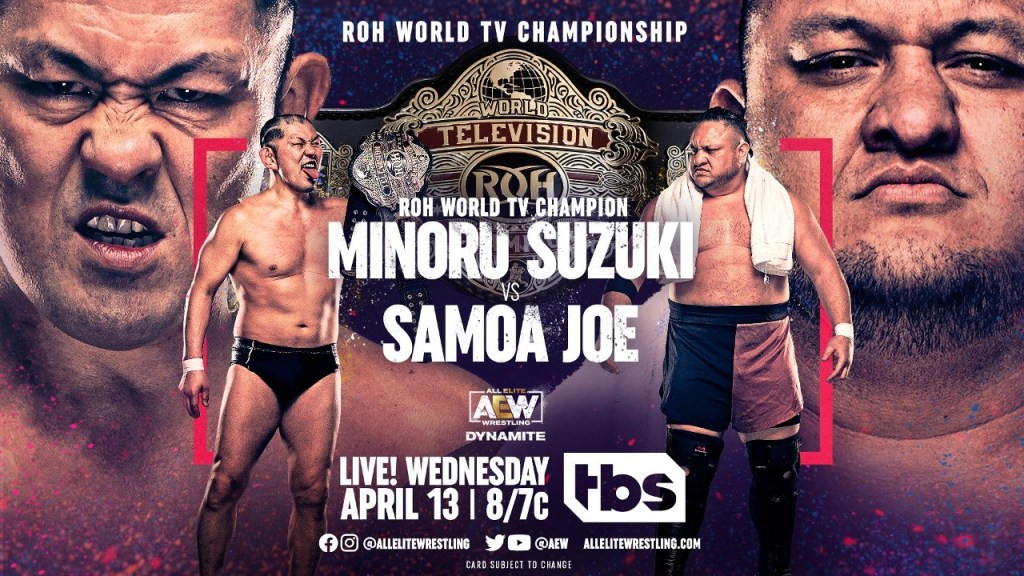 Samoa Joe Minoru Suzuki AEW Dynamite