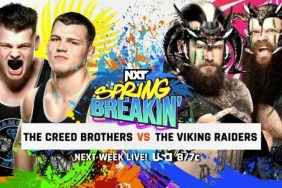 The Viking Raiders Creed Brother WWE NXT Spring Breakin'