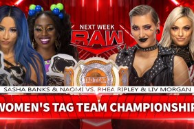 WWE RAW Sasha Banks Naomi Rhea Ripley