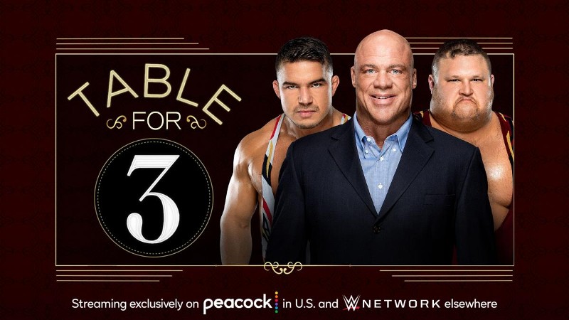 WWE Table For 3 Kurt Angle Alpha Academy