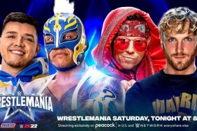 WWE WrestleMania 38 The Miz Logan Paul Rey Mysterio Dominik Mysterio
