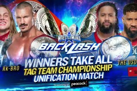WWE WrestleMania Backlash RK-Bro vs. The Usos