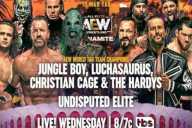 AEW Dynamite Undisputed Elite Hardys Jurassic Express