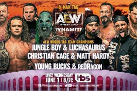AEW Dynamite Young Bucks reDRagon Matt Hardy Jurassic Express