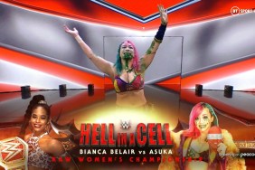 Asuka Bianca Belair WWE RAW WWE Hell in a Cell