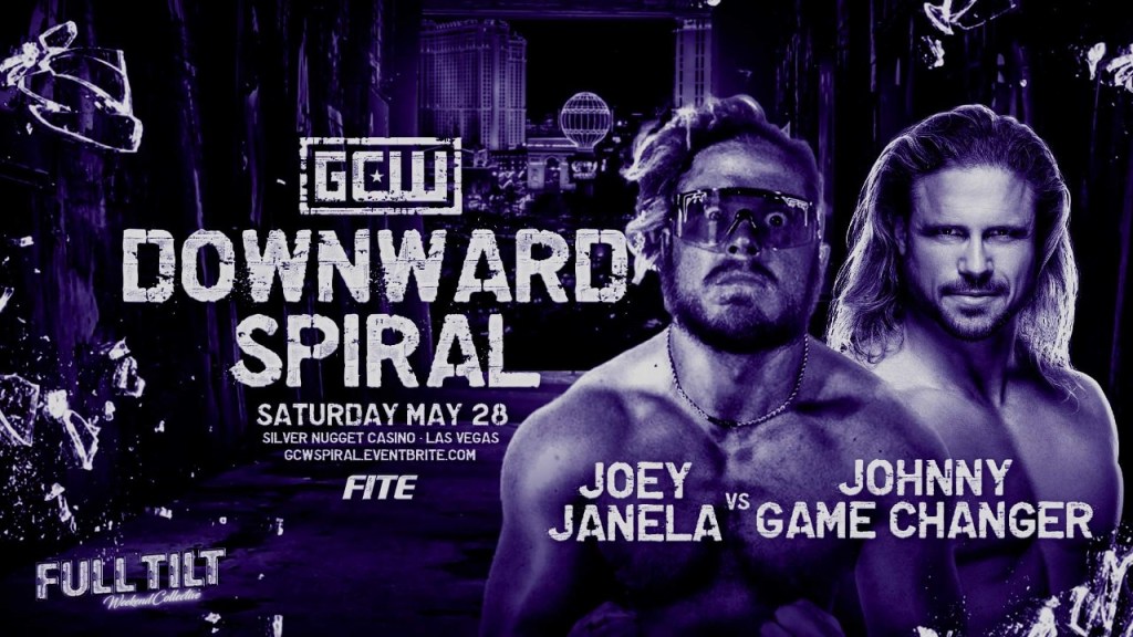 Joey Janela Johnny Game Changer GCW Downward Spiral