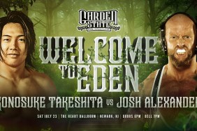 Josh Alexander Konosuke Takeshita Garden State Pro Wrestling