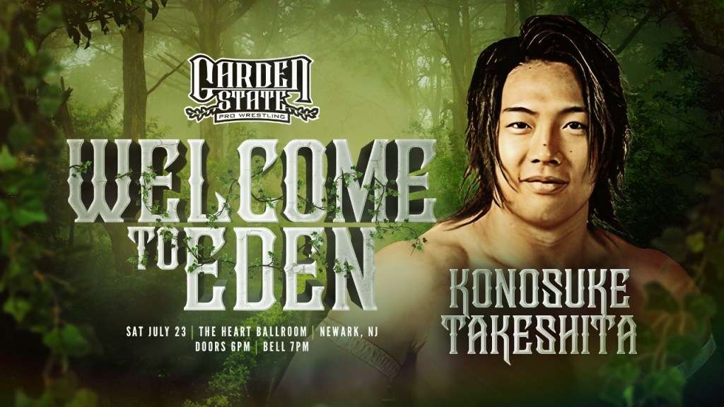 Konosuke Takeshita Garden State Pro Wrestling